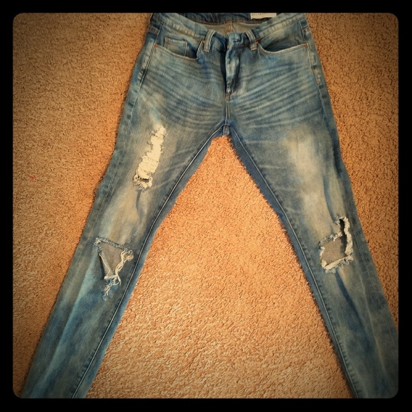 Blank NYC Denim - Blank NYC Distress Designer Skinny Classique Jeans